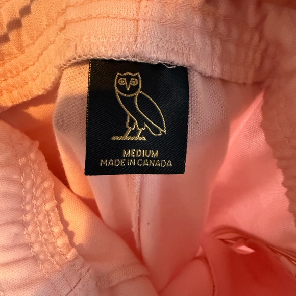 OVO French terry sweatpants in pink - Picture 5 of 7
